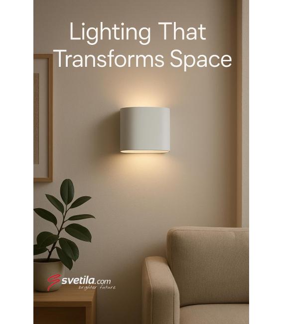 TOBIAS G9 White Luminaire - Elegant Solution – photo