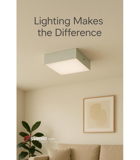 Plafonnier LED ROBIN D 6W NW – Photo