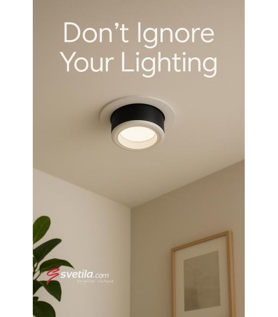 KAMI C 3,5W LED Aplique Empotrable Blanco NW – foto