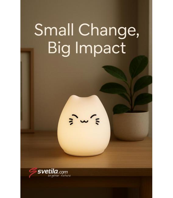 Soft & Safe PUPIL LED 0 : Lampe de table alimentée par piles – Photo