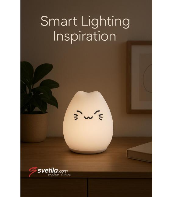 Soft & Safe PUPIL LED 0: Lámpara de mesa a pilas – foto