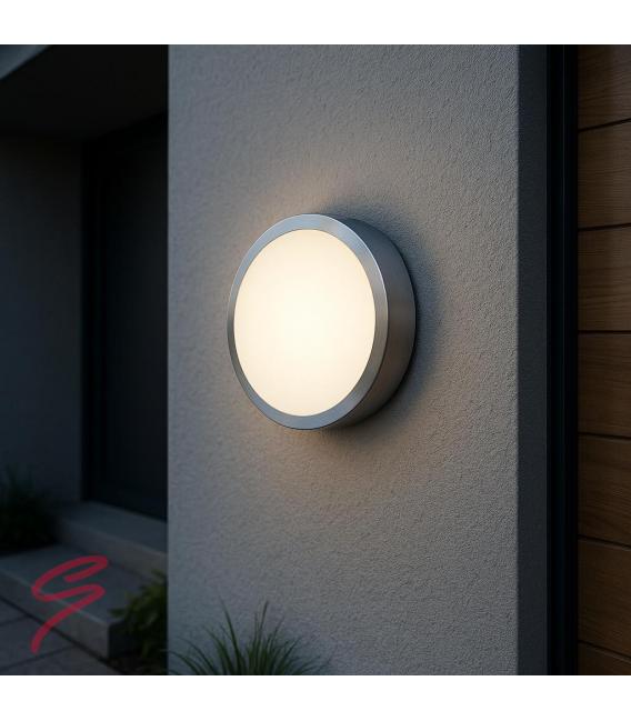 Apparecchio LED da soffitto PLANAR 24W NW Silver - Illuminazione per facciate esterne – Foto