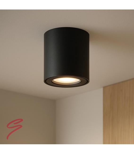 ZORBA DWL GU10 Black Ceiling Luminaire – photo