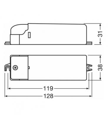 Trasformatore elettronico ET Parrot 105W - Soluzione di alimentazione efficiente 6224-4104