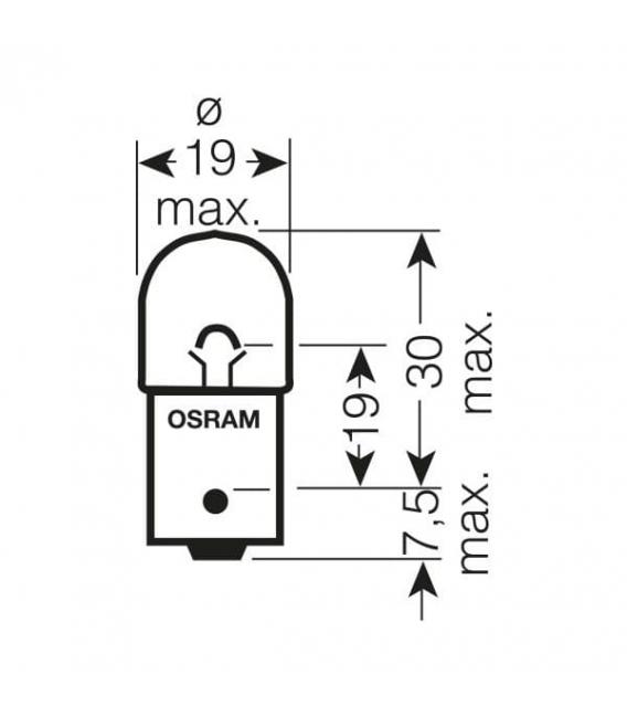 Car Bulb R10W 12V BA15s Ultra Life - Tuning – photo