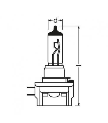 Avtomobilska žarnica 12V 35W PGJY19 1 6278-4261