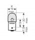 12V RY10W 10W BAU15s (5009) arancione 6293-4298