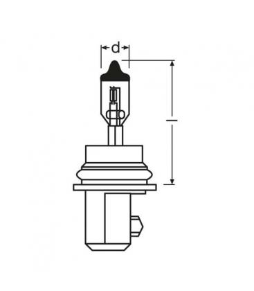 Avtomobilski žarometi 9007 12V 70W PX29t 6316-4350