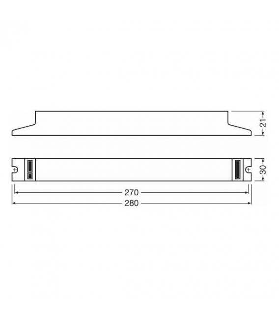 QTP5 1x14 Ballast électronique 35W - Qualité professionnelle – Photo