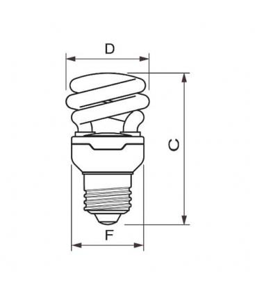 Tornado ESaver 15W lampada E27 dimmerabile 7324-6737