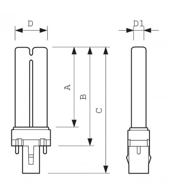 9W PL-S G23 UV-C: Premium Sterilization Lamp Solution – photo