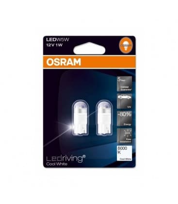 Ledriving Premium 2850CW 1W 12V W5W Double Pack LED avtomobilske žarnice 7693-7943