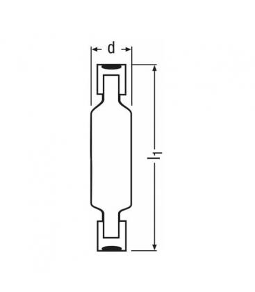 Lampada R7s 64340 100W 6,6A - Soluzione di illuminazione aeroportuale premium 7712-8001