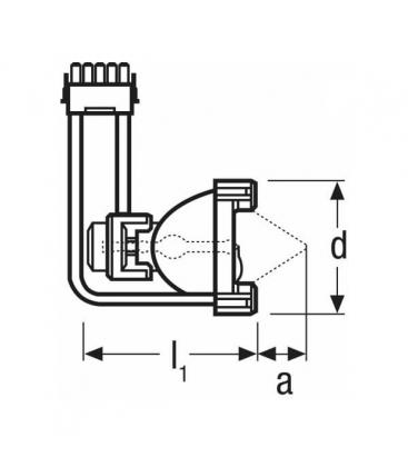 HXP 120W 45 C UV-Lampe - Einzigartige Spezialbeleuchtungslösung 7721-8029