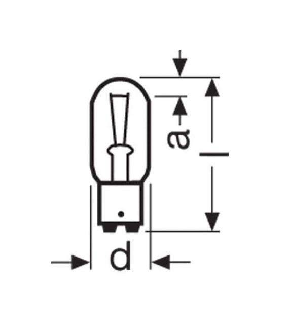 15W 6V B15D Lamp 8017 - Specialty – photo