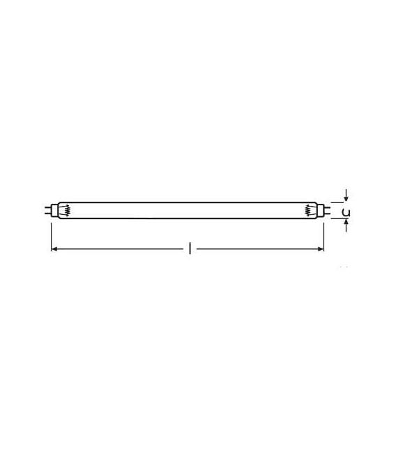 8W HNS UV-C Lampe - Kompakter, leistungsstarker Mini T5 G5 Sterilisator – foto