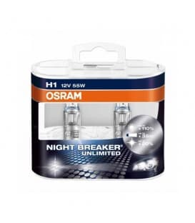 H1 55W 12V 64150 NBU Night Breaker Unlimited Doppelpack