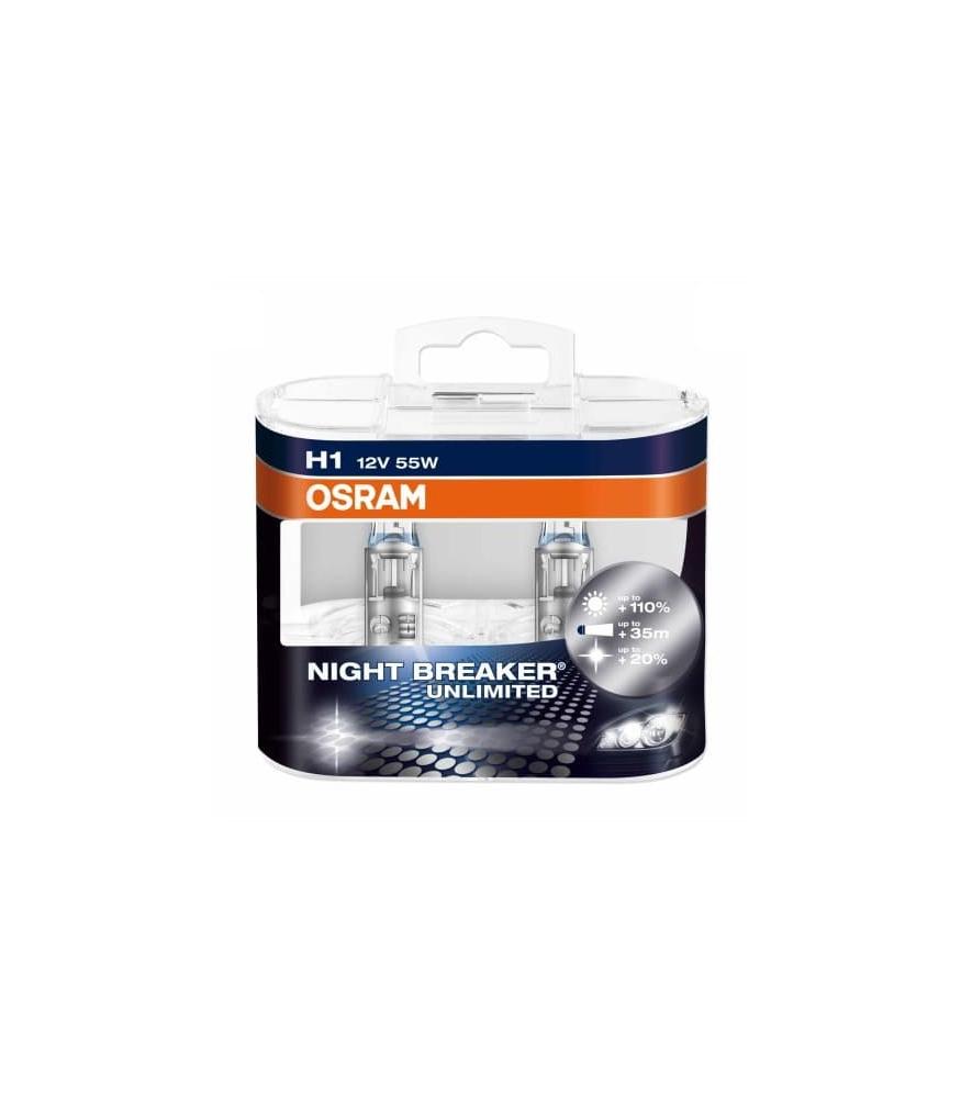 Osram - Night Breaker Unlimited H1 (Pair)