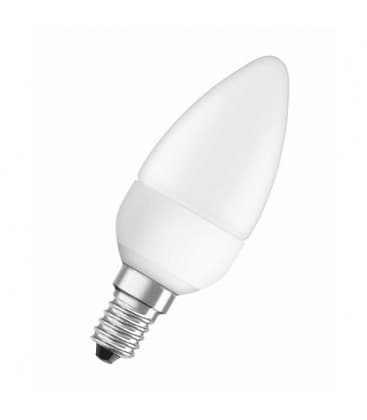 Lampadina LED a candela classica 4W bianco caldo E14 Lampade 7937-8713