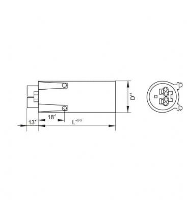 VS-Kondensator 8mF 50 60Hz - Hochspannungsleistung 7957-8762