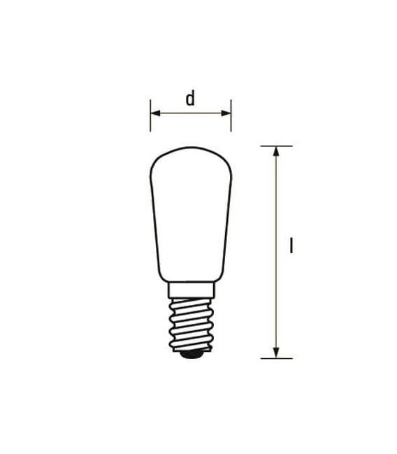 Lampadina AB 15W E14 Matt - Elettrodomestico – Foto