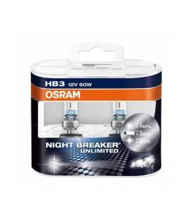 Osram HB3 60W 12V 9005 NBU Night Breaker Unlimited Doppelpack