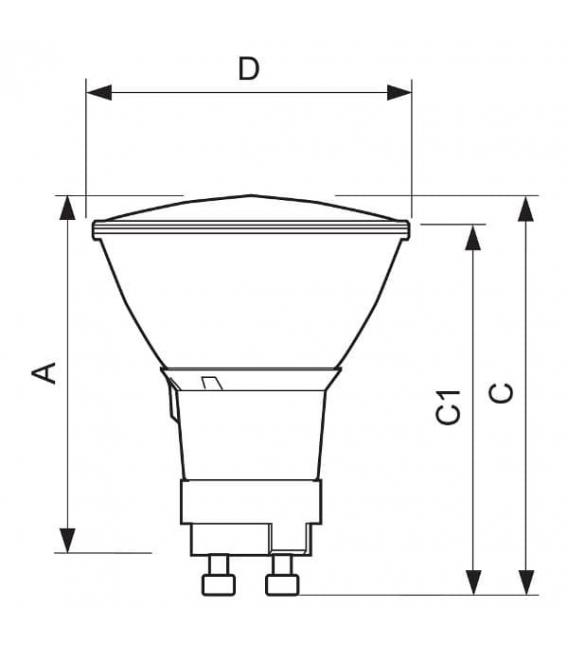 Elite 35W Mini MasterColour Lamp - GX10 CDM-RM MR16 930 10D – Photo