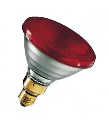 Lámpara de infrarrojos Par38 IR 175W E27 Rojo Calor calmante para la máxima relajación 8256-9640