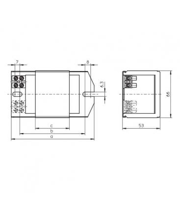 Predstikalna naprava Q250.528 220V Magnetna HM 8307-9848