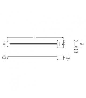 Dulux L 36W 930 Energy Saving Lamp - Superior Color Rendering 8312-9861