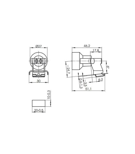Einzigartige 64307 Lampenfassung - Premium E14 Beleuchtungslösung – foto