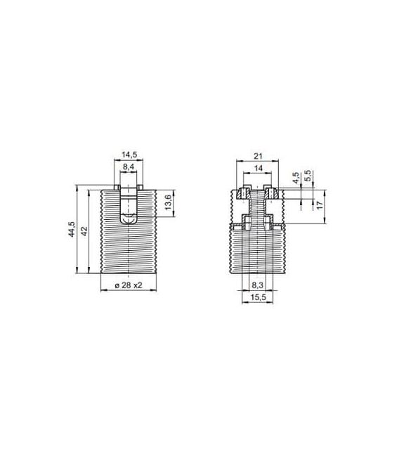 64101 Douille - Luminaire E14 de qualité supérieure – Photo