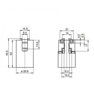 Quality 64001 Lampholder - Perfect for E14 Lamps 8320-9878