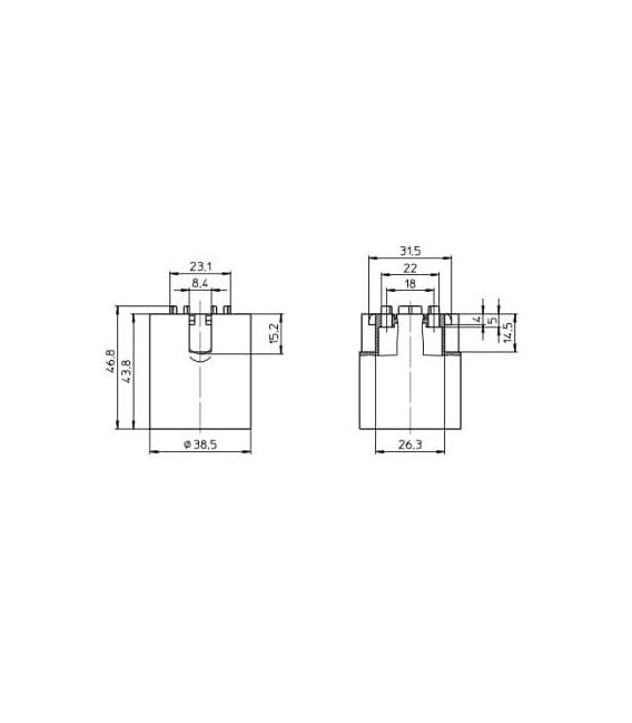 64401 Lampenfassung - Premium E27 – foto