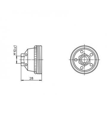80342 Cap for E27 Lampholder - Accessory 8334-9911