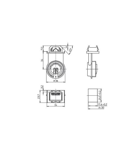 84108 Lampholder G5 - Le meilleur choix pour l'éclairage T5 – Photo