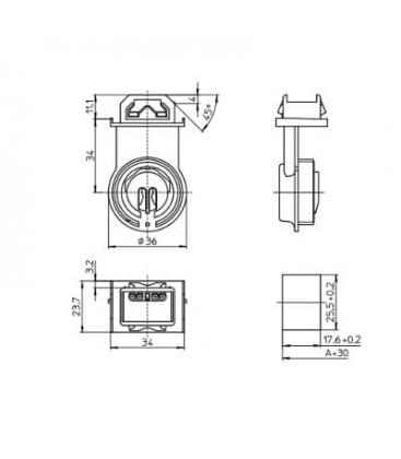 84108 Lampholder G5 - Le meilleur choix pour l'éclairage T5 8336-9915