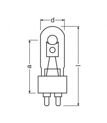 Quality 70W NDL UVS G12 Lamp - Single Pack HQI-T 316-992