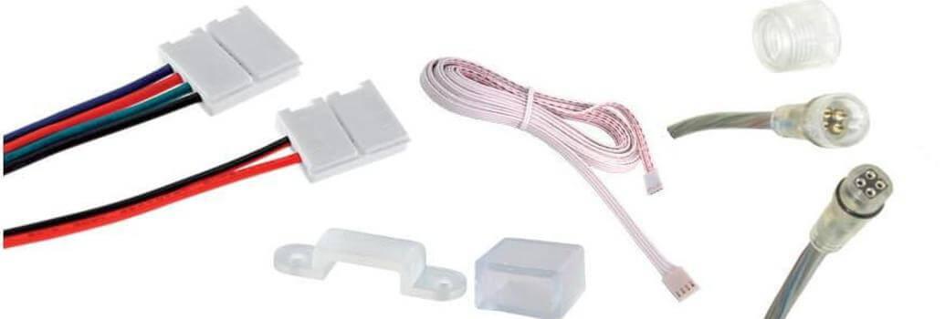 LED-Streifen-Zubehör: Montage, Kabel, Steckverbinder