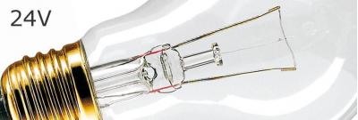 Ampoules classiques 24V pour zones de sécurité - Eclairage fiable