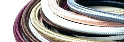 Kabel für dekorative Beleuchtung - stoffummantelte Drähte