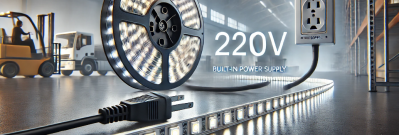 Strisce LED 220V con alimentatore | Illuminazione ad alta tensione