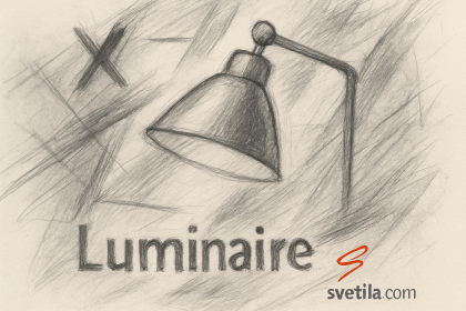 Luminaria, aparato de iluminación o accesorio de iluminación