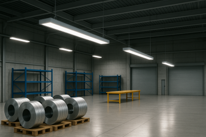 Iluminación de naves de producción